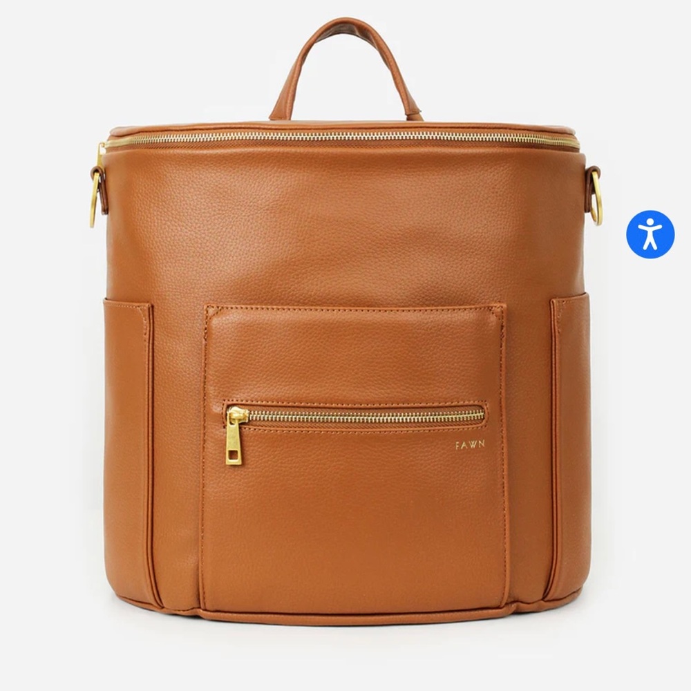 Fawn Design The Original Diaper Bag - Brown - Like New!!!